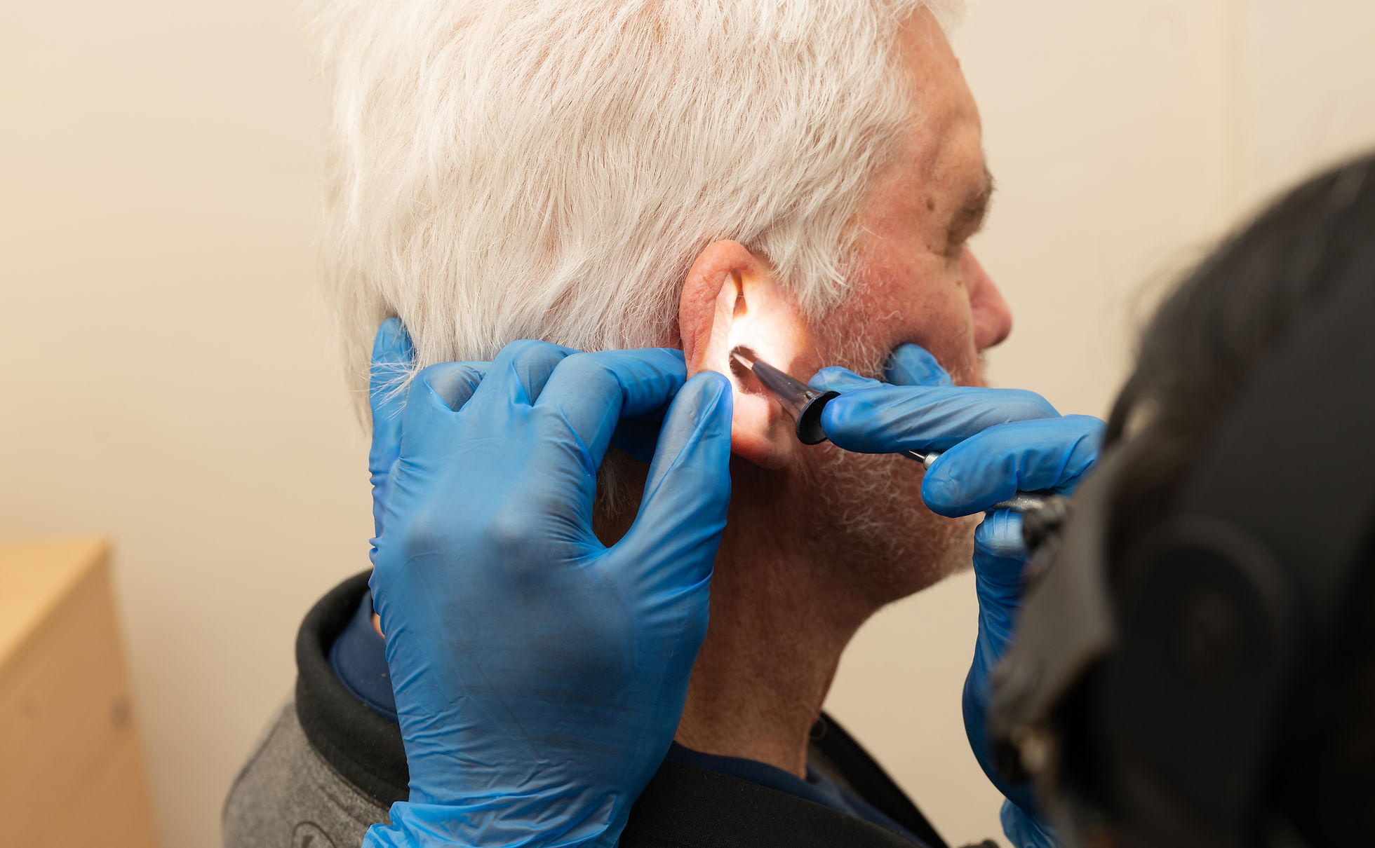 Ear wax removal equipment at Livingstons