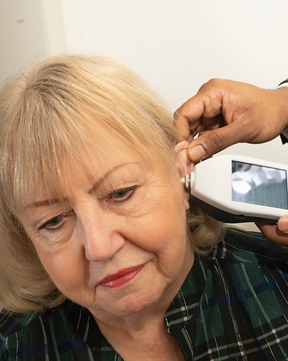 Private hearing test at Livingstons